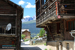 Molines en Queyras, balcons