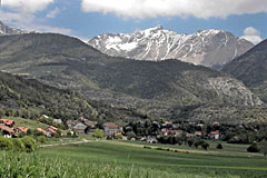 Montmaur, the village
