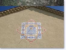 Rosans, sundial