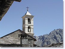 Saint Véran, clocher