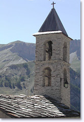Saint Véran, clocher Saint Véran, clocher