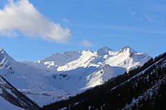 Serre-Chevalier, Sommets enneigés