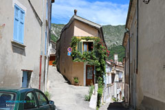 Serres, flowered balcony