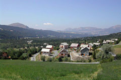 Saint-Jean Saint-Nicolas, village dans la montagne