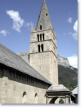 Vallouise, church