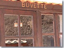 Auvare, buvette