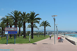 Cagnes sur Mer, plages