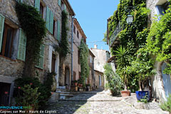 Hauts de Cagnes, street Hauts de Cagnes, street