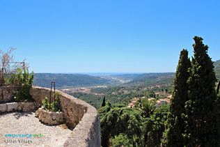 Carros village - Vue mer