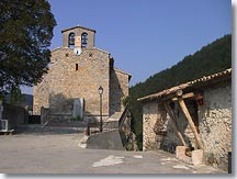Collongues, église Collongues, église