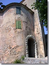 La Croix sur Roudoule, typical house