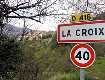 La Croix sur Roudoule village
