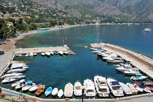 Eze bord de mer, le port de plaisance