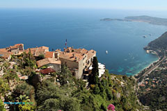 Eze vu d'en haut Eze vu d'en haut