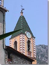Gorbio, clocher Gorbio, clocher
