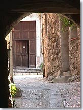 Gorbio, tiny street