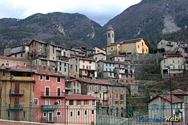 Lantosque, le village