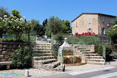 Le Rouret, fountain