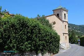 Le Tignet, church