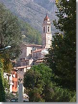 Luceram, church