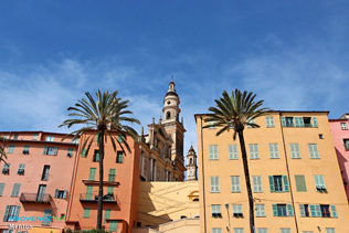 Menton, façades