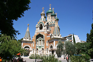 Nice, église Russe