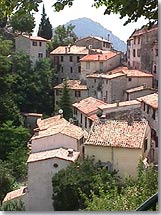 Peille, le village