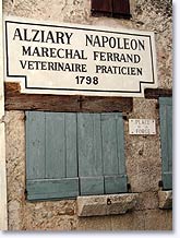 Roquesteron, Napoleon's farrier