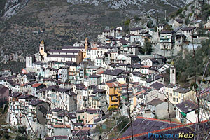 Saorge, the village