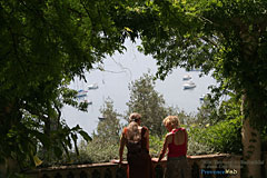 Saint Jean Cap Ferrat, jardin vue mer Saint Jean Cap Ferrat, jardin vue mer