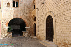 Saint Laurent du Var, the church backyard