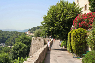 Saint Paul de Vence, sur les remparts