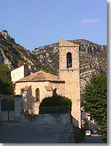Saint Auban, church