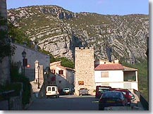 Saint Auban, the village Saint Auban, the village