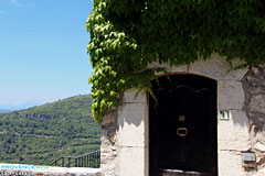 Saint Cézaire sur Siagne, vue panoramique