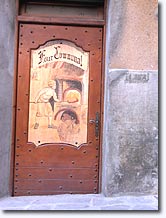 Saint Martin Vesubie, door