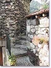 Saint Sauveur sur Tinee, calade street Saint Sauveur sur Tinee, calade street