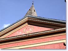Saint Sauveur sur Tinee, church