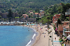 Théoule sur Mer, plage Théoule sur Mer, plage