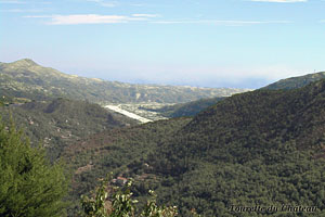Tourette du Château, paysage de montagne