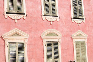 Utelle, façade