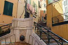 Villefranche sur Mer, fontaine Villefranche sur Mer, fontaine