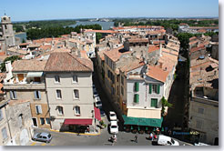 Arles, view from  the arena