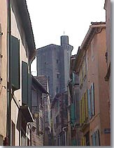 Barbentane, the castle overlooking the village