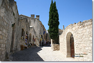Les Baux de Provence, rue