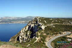 Cassis, the Cretes road