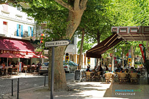Châteaurenard, terrasses