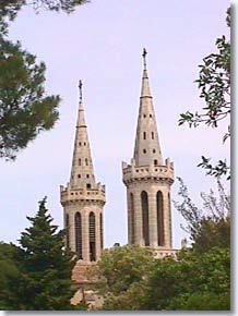 Abbaye de Frigolet, clochers
