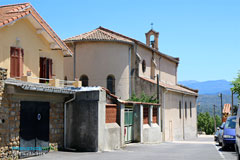 La Boulladisse, church and landscape