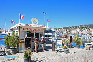 La Ciotat, calanques tours